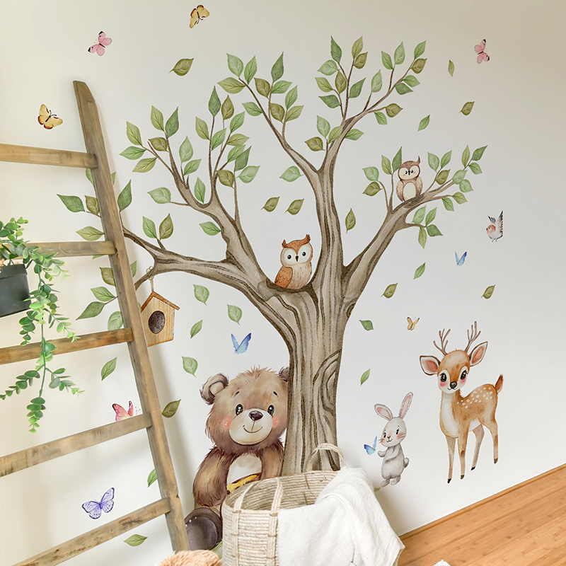 Dessin animé Jungle animaux pa - Baby Nursery Jungle avis et prix
