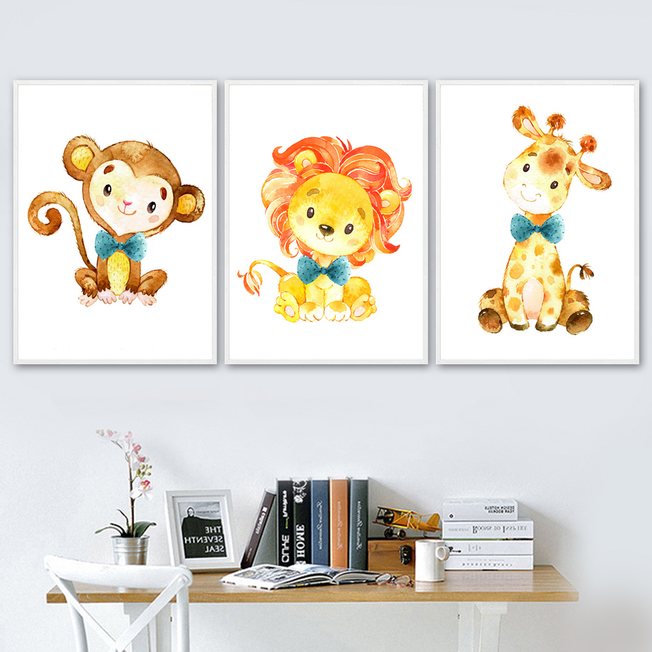 Toile d'art mural avec dessin  - Baby Zebra Nursery avis et prix