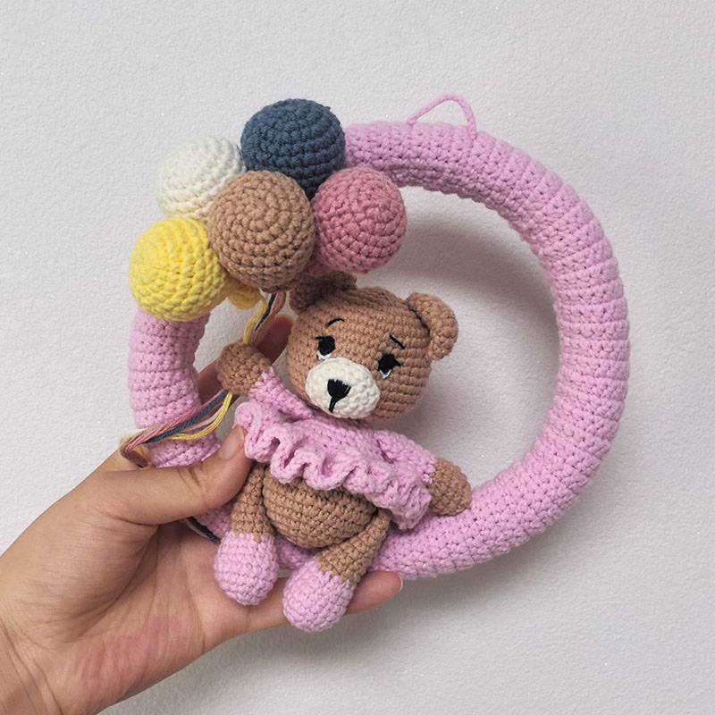 Couronne de nom en crochet per - Baby Nursery Artwork avis et prix