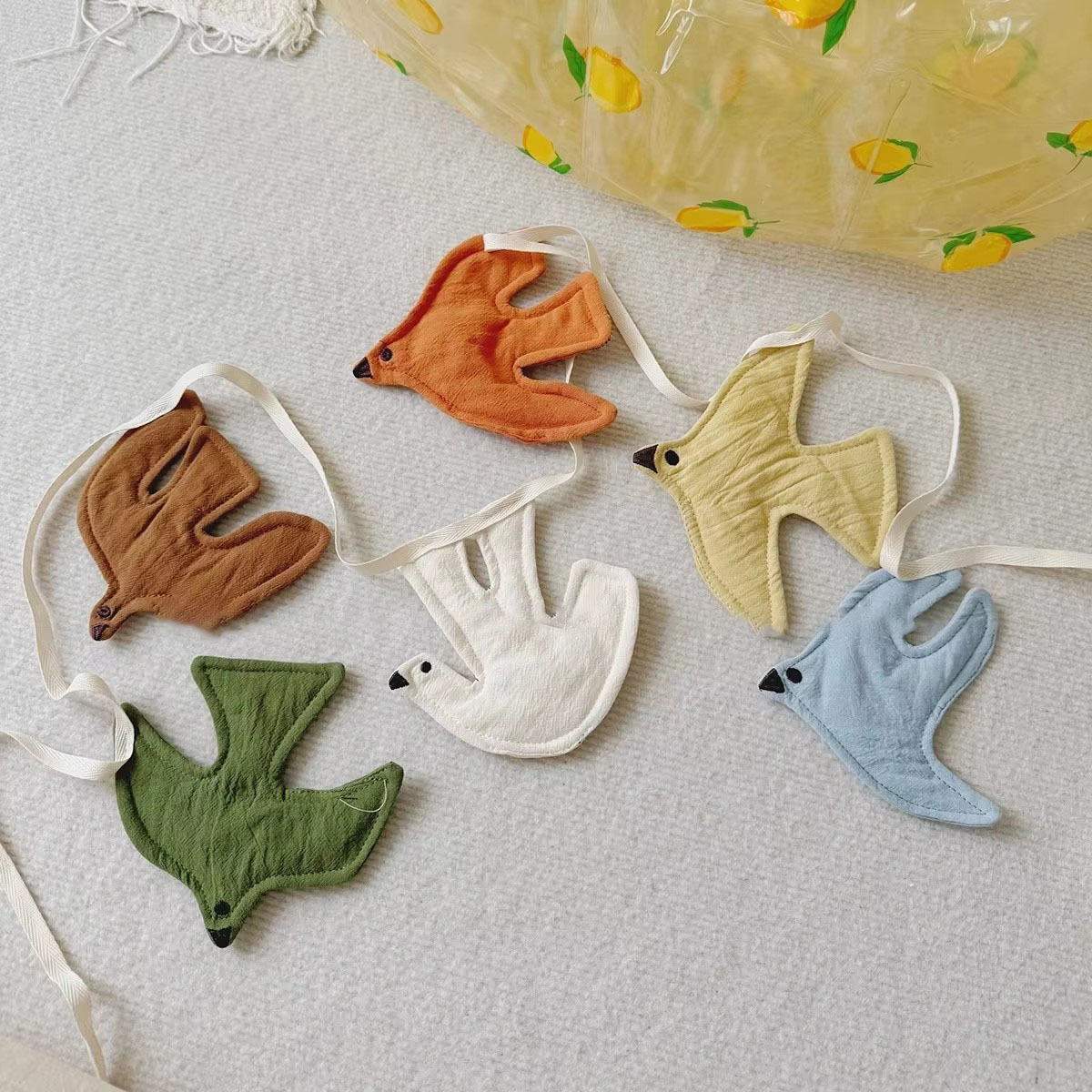 Guirlande de drapeaux en tissu - Baby Nursery Artwork avis et prix