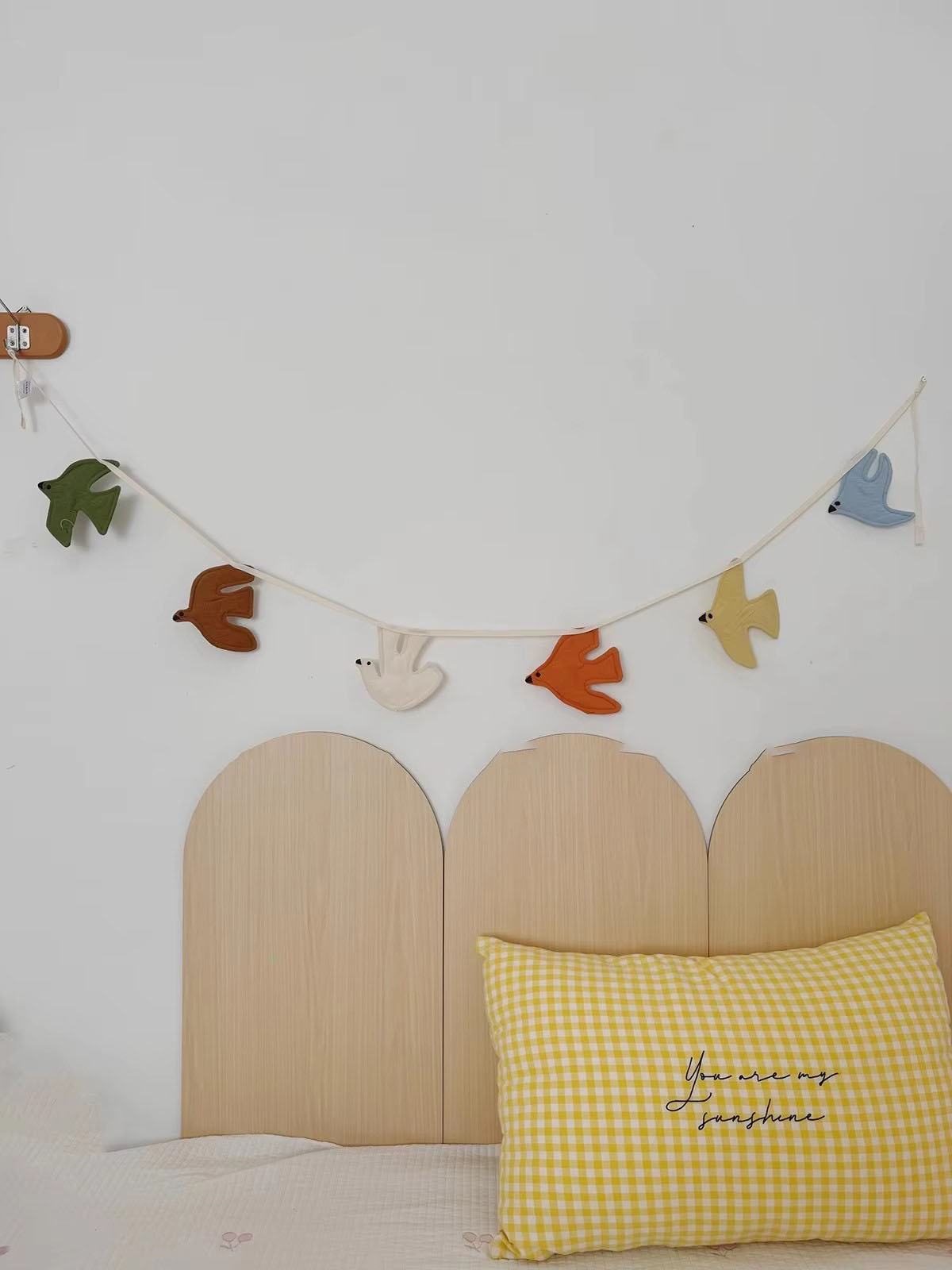 Guirlande de drapeaux en tissu - Baby Nursery Artwork avis et prix